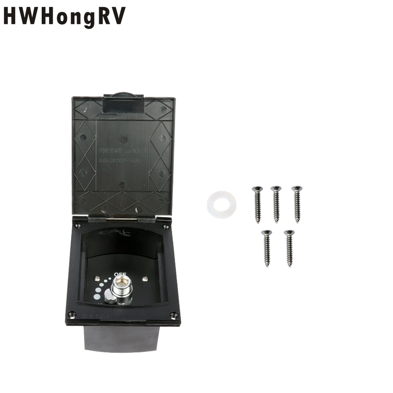 Pressure Water Inlet Outlet External Shower Box Boat Marine Camper Motorhome Caravan Accessories