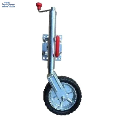 Roda Jockey Jack para Reboque Pesado 1500 lbs com Roda de Borracha